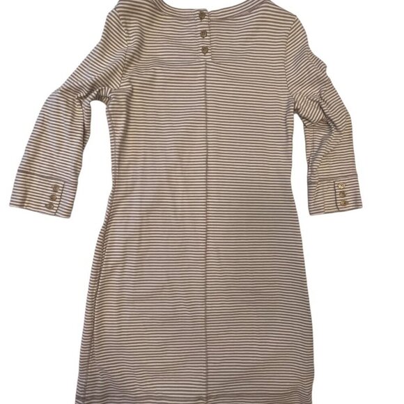 Chic Banana Republic Stripe Dress Size Medium - Picture 3 of 9